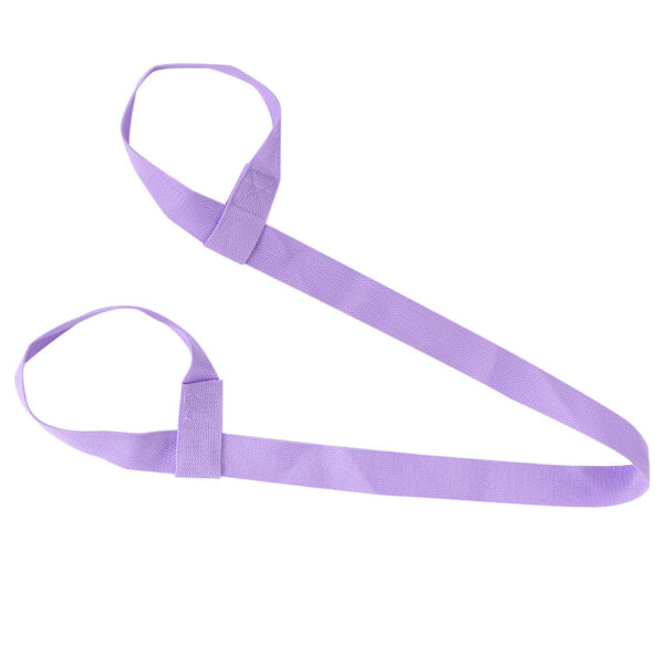 Adjustable Yoga Mat Sling Strap Portable Carrier Belt Sports Gym (Light Purple) - Image 10