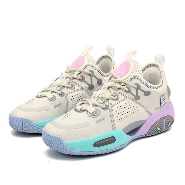 Cotton Candy Basketball Shoes Men's trainers - Image 10