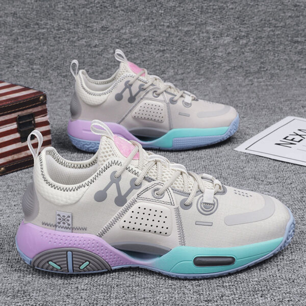 Cotton Candy Basketball Shoes Men's trainers - Image 4