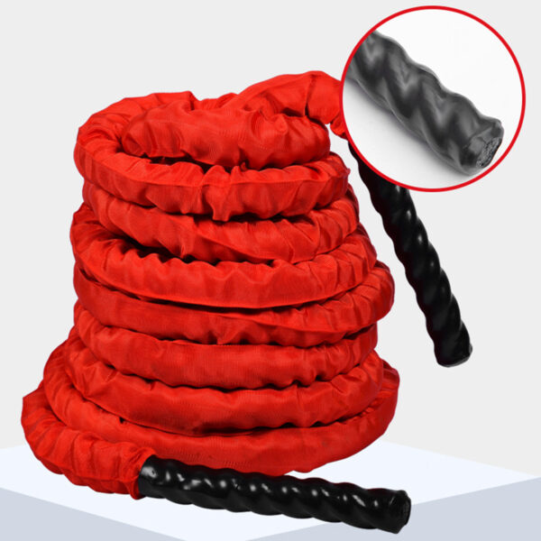 38mm Battle Exercise Ropes Training Workout Rope for Fitness Home Gym Workout Equipment 9m - Image 8