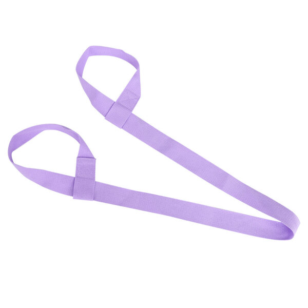 Adjustable Yoga Mat Sling Strap Portable Carrier Belt Sports Gym (Light Purple) - Image 9