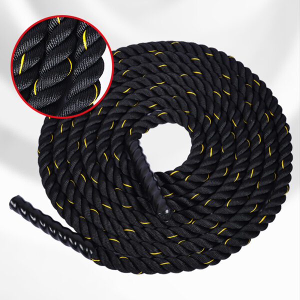 38mm Battle Exercise Ropes Training Workout Rope for Fitness Home Gym Workout Equipment 9m - Image 7